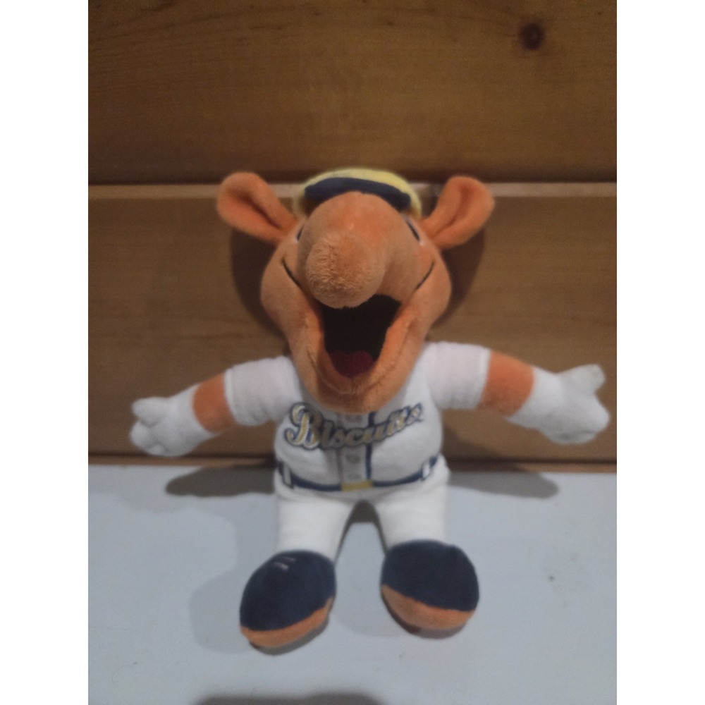 Montgomery Biscuits Big Mo 9" Plush Tampa Bay Rays AA Minor League Team E41